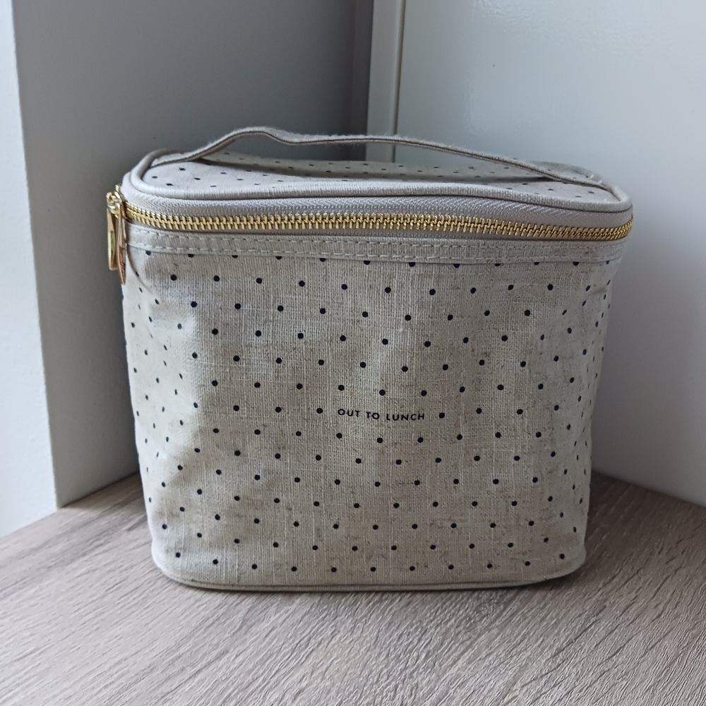 🌷 Kate Spade ♠️ "Out To Lunch" Insulated Lunch Bag - Picture 2 of 11